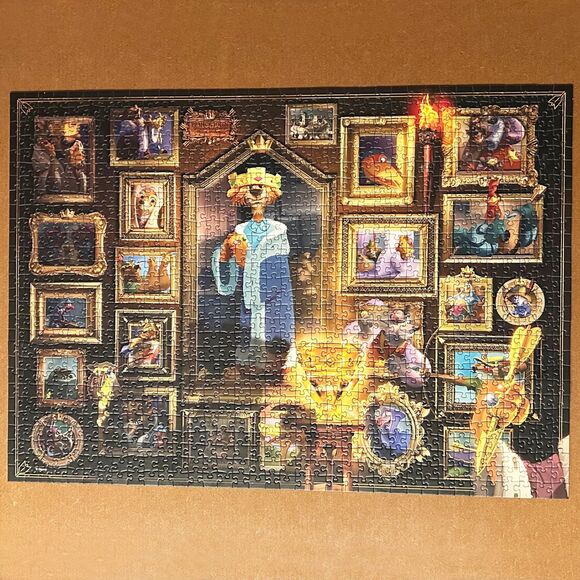 Ravensburger Disney Villainous Prince John 1000 Piece Puzzle - Complete - Picture 3 of 8